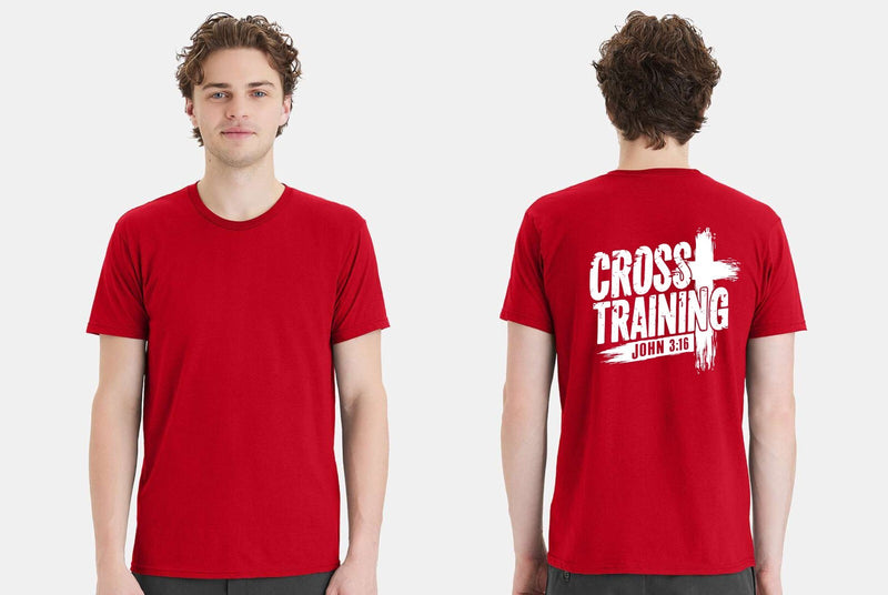 Men's Christian Tshirt Cross Training John 3:16 Short Sleeve Christian Tshirt