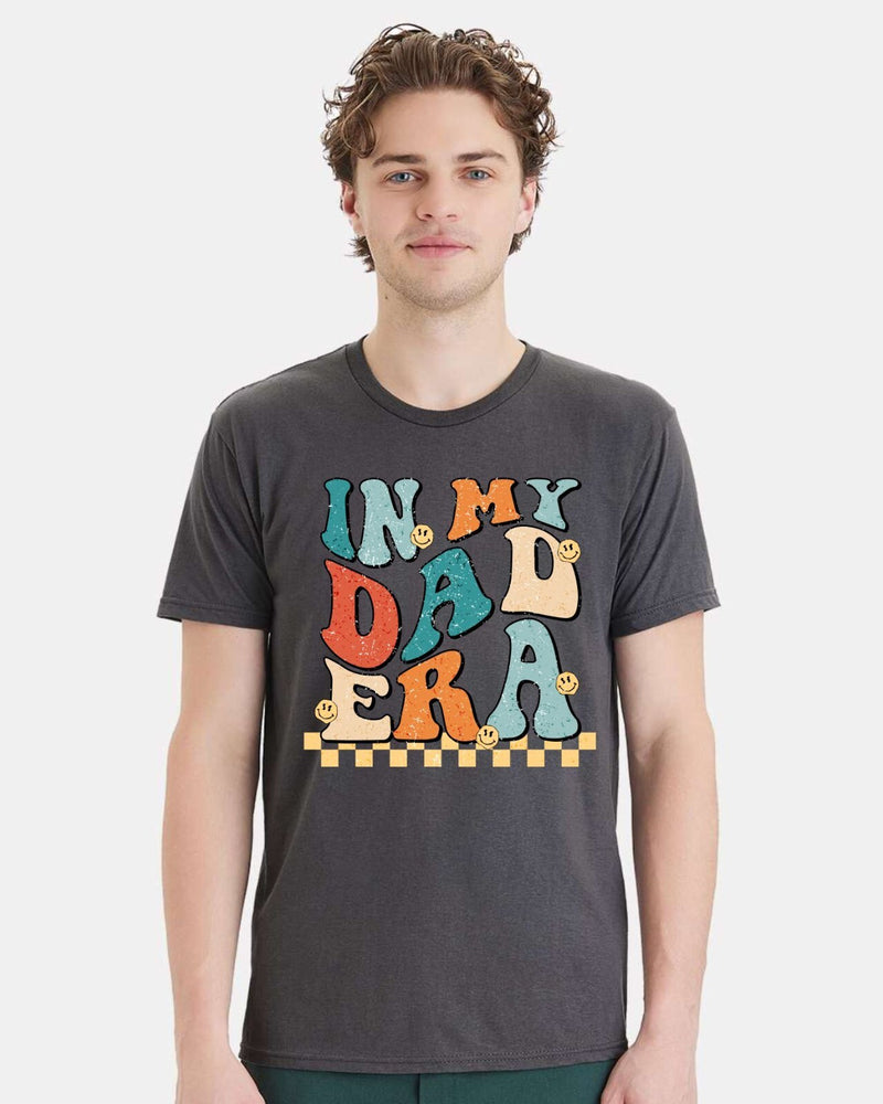Fathers Day Tshirt - IN MY DAD ERA Doing Dad Sh*t Printed Tshirt & Free Sticker