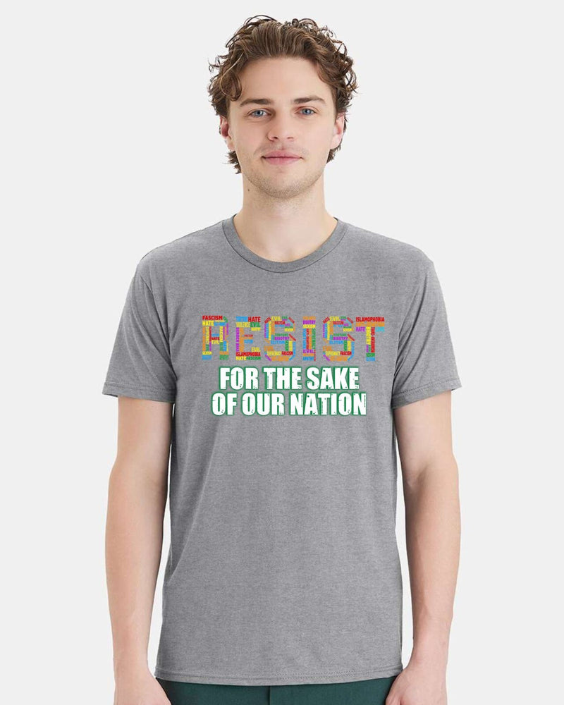 Resist Tshirt Anti Trump Multi Color Not My President Printed Political Tshirt