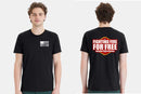 Firefighter Tshirt Fighting Fire for Free Volunteer Firefighter Printed Shirt