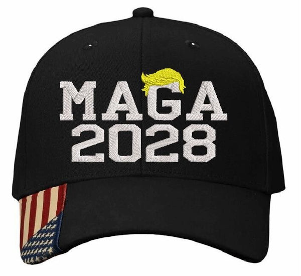 Third Term Trump 2028 Embroidered Hat - MAGA Hat Trump 2028 DOGE MAHA Trump Hat