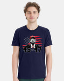 Trump 45 47 Making America Great Again Short sleeve T-shirt FREE BUMPER STICKER