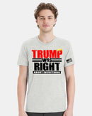 Trump was right about Everything Printed Tshirt Trump 2028 T-Shirt & Free Decal