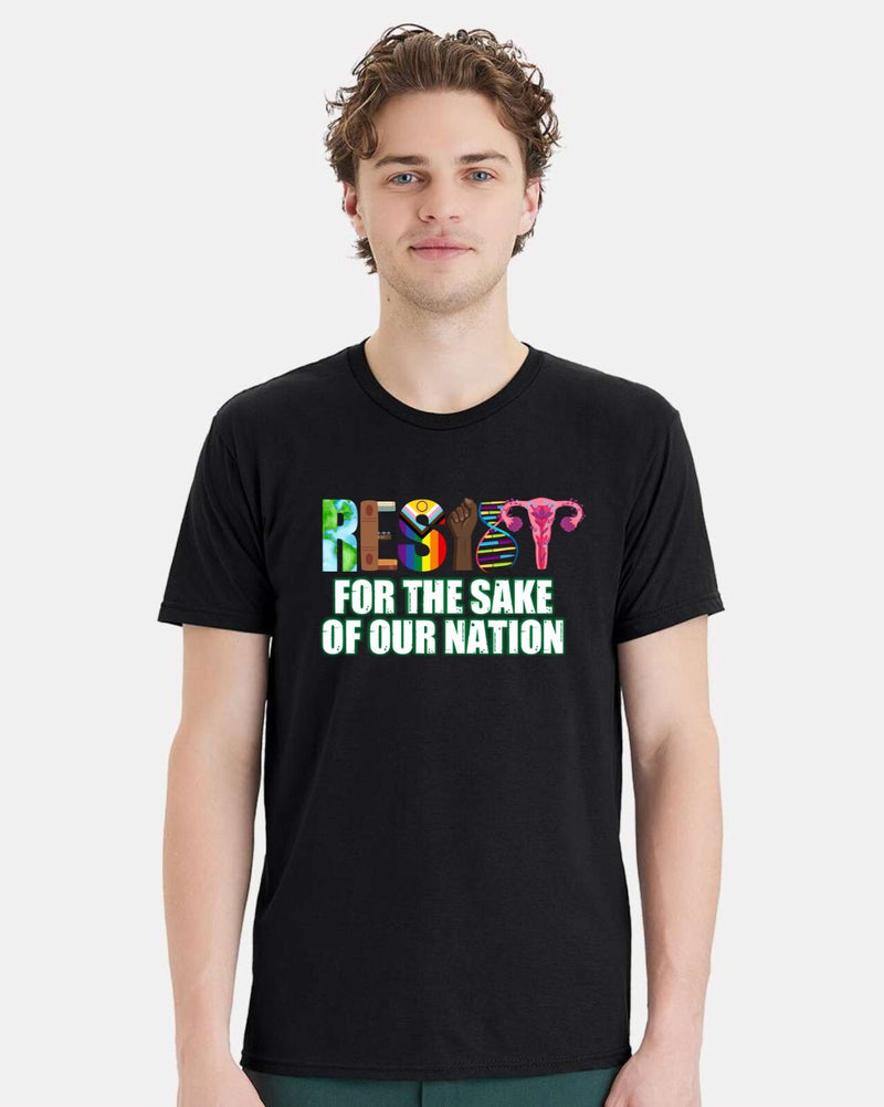 Resist Tshirt Anti Trump Not My President Printed Political Tshirt Anti Trump