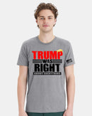 Trump was right about Everything Printed Tshirt Trump 2028 T-Shirt & Free Decal