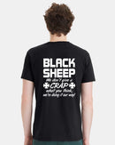 Firefighter Tshirt - Black Sheep "We're doing it our way" Fire Department Tshirt