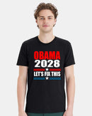 Michelle Obama for President Obama 2028 Printed Tshirt and FREE Bumper sticker