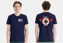 Firefighter T-Shirt Custom Short Sleeve Maltese Cross Axe Version with your text