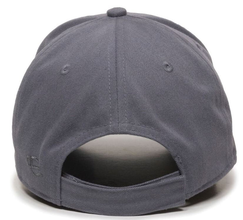 Make Alcatraz Great Again Hat TEXT Version Embroidered Adjustable CHARCOAL Hat