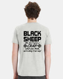 Firefighter Tshirt Black Sheep Firefighter Doing it our way Short Sleeve Tshirt