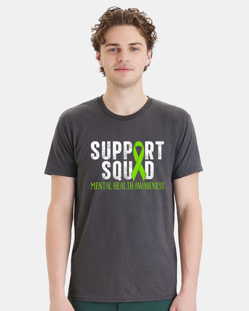 Mental Health Awareness Tshirt and FREE Sticker - Mental Health Support Squad