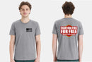Firefighter T-shirt Fighting Fire for Free Printed Firefighter Shirt with Front