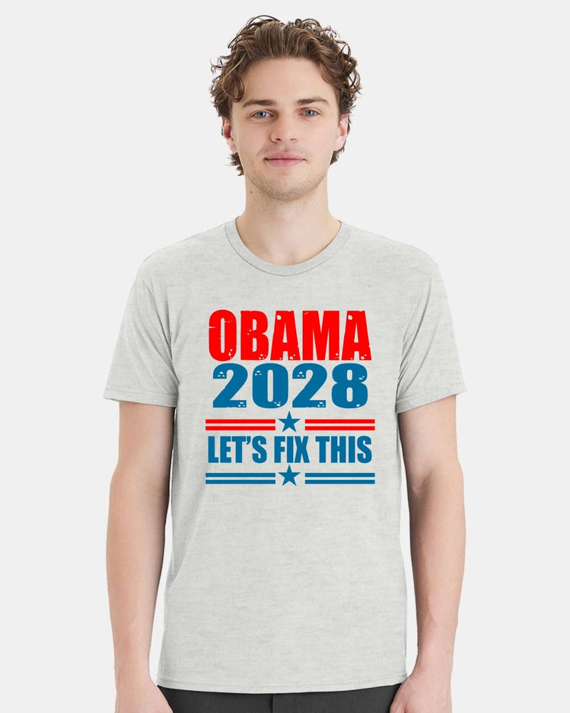 Michelle Obama for President Obama 2028 Printed Tshirt and FREE Bumper sticker