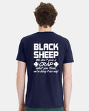 Firefighter Tshirt Black Sheep Firefighter Doing it our way Short Sleeve Tshirt