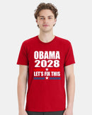 Michelle Obama for President Obama 2028 Printed Tshirt and FREE Bumper sticker