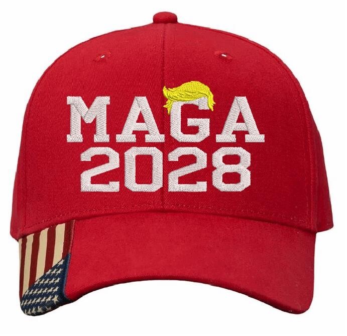 Third Term Trump 2028 Embroidered Hat - MAGA Hat Trump 2028 DOGE MAHA Trump Hat
