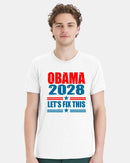 Michelle Obama for President Obama 2028 Printed Tshirt and FREE Bumper sticker