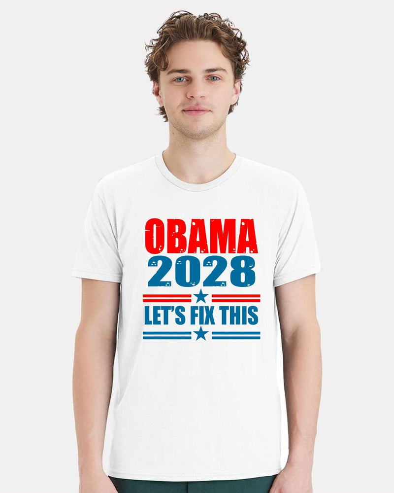 Michelle Obama for President Obama 2028 Printed Tshirt and FREE Bumper sticker