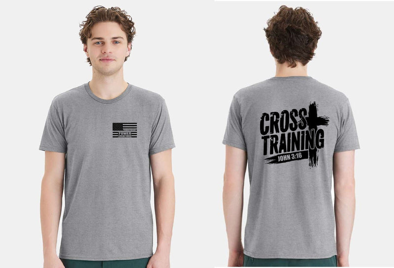 Men's Christian Tshirt Cross Training John 3:16 Short Sleeve Christian Tshirt