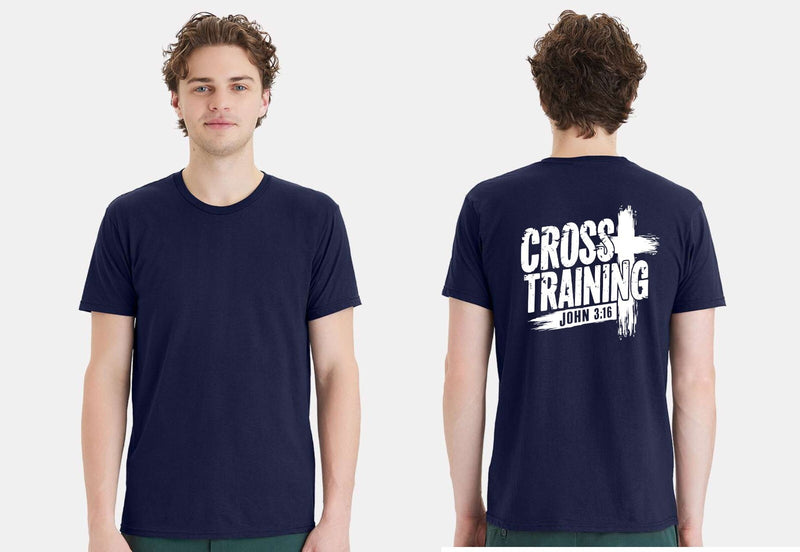 Men's Christian Tshirt Cross Training John 3:16 Short Sleeve Christian Tshirt