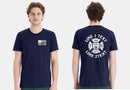 Firefighter T-Shirt Custom Maltese Cross with your text Short Sleeve Fire Shirt