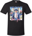 Trump Shirt Make 4th of July Great Again Printed Trump Tshirt MAGA DOGE MAHA