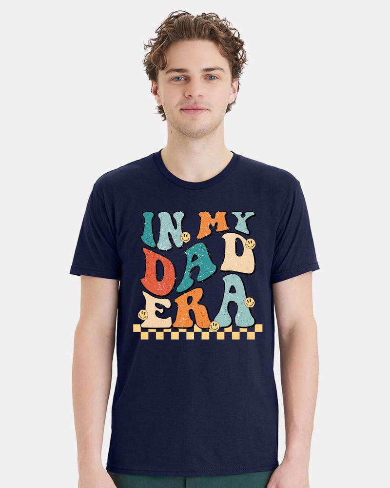 Fathers Day Tshirt - IN MY DAD ERA Doing Dad Sh*t Printed Tshirt & Free Sticker