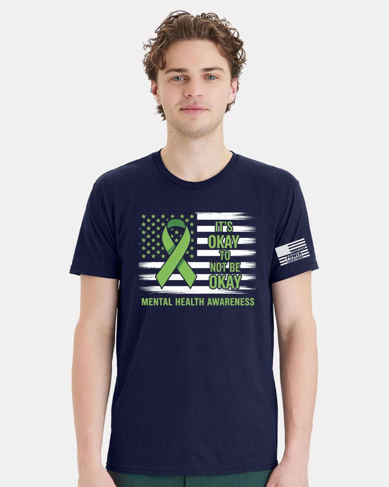Mental Health Awareness Tshirt - It's OK to NOT be OK Tshirt and FREE STICKER