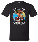 Trump Tshirt Gulf of America Printed Short Sleeve Tshirt Trump 2025 MAGA MAHA