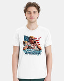 Trump Tshirt Gulf of America V3 Printed Short Sleeve Tshirt Trump 2025 MAGA MAHA