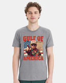 Trump Tshirt Gulf of America V2 Printed Short Sleeve Tshirt Trump 2025 MAGA MAHA