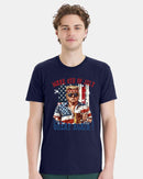 Trump Shirt Make 4th of July Great Again Beer Printed Trump Tshirt MAGA DOGE