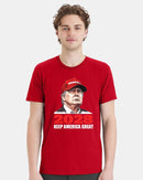 Trump 2028 Shirt - Keep America Great Trump 2028 Printed Short Sleeve Shirt MAGA