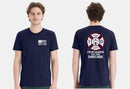 Maltese In Charge of the Daycare Firefighter Short Sleeve Shirt
