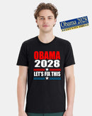 Michelle Obama for President Obama 2028 Printed Tshirt and FREE Bumper sticker