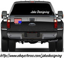 Trump 2024 USA Flag Bumper Sticker