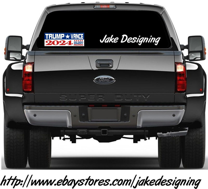 Trump Vance 2024 Bumper Sticker Trump Vance 2024 MAGA Save America