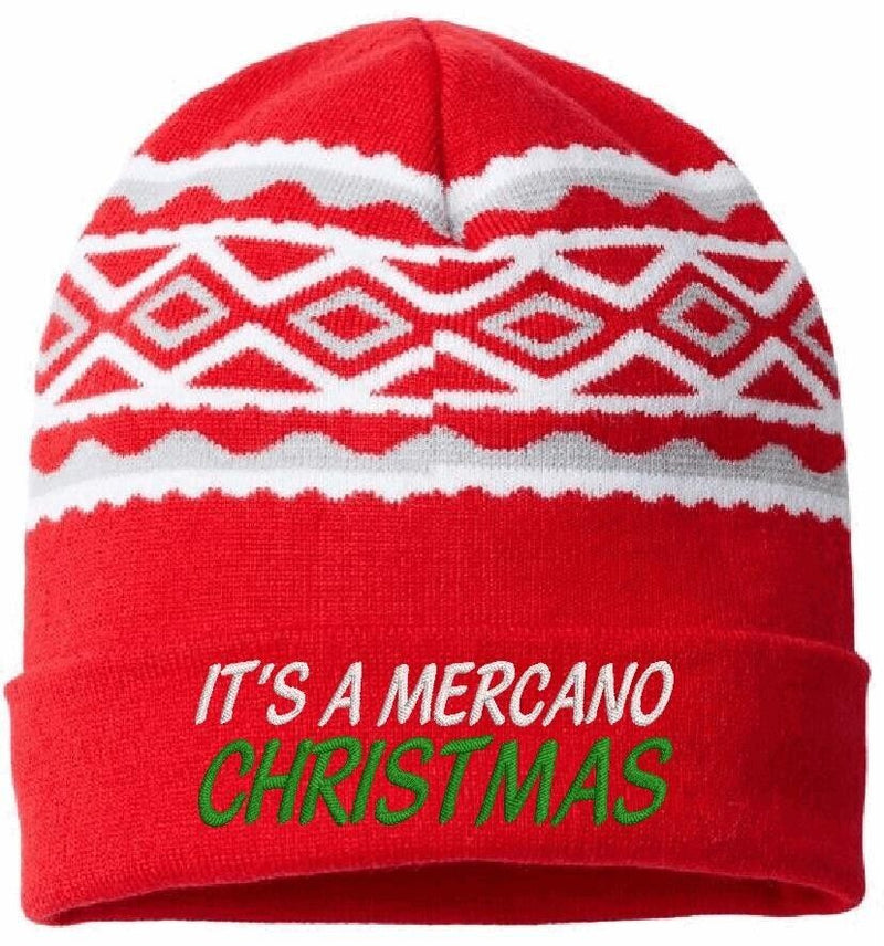 Christmas Hat Custom Embroidered Christmas hat with your custom text Embroidery