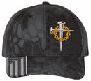Jesus 3 Nail Crown of Thorns Embroidered Typhoon Adjustable Christian Hat