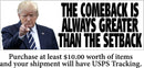 Trump 2024 MAGNET "Comeback is greater than the setback" 8.6" x 3" MAGNET