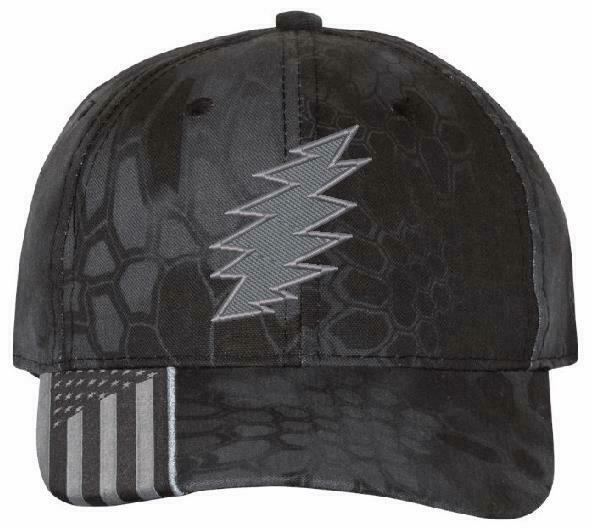Grateful Dead SYF 'Bolt" Embroidered Kryptek Typhoon/Highlander Embroidered Hat