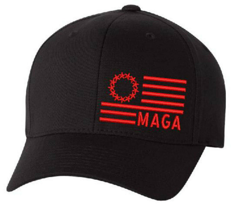 Betsy Ross MAGA Embroidered Hat - Various Color Options