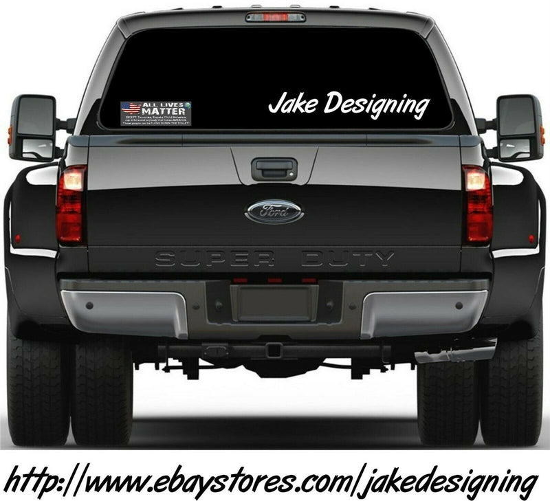 Anti Terrorist ALL LIVES MATTER Flush down the Toilet Bumper Sticker 8.6" x 3"